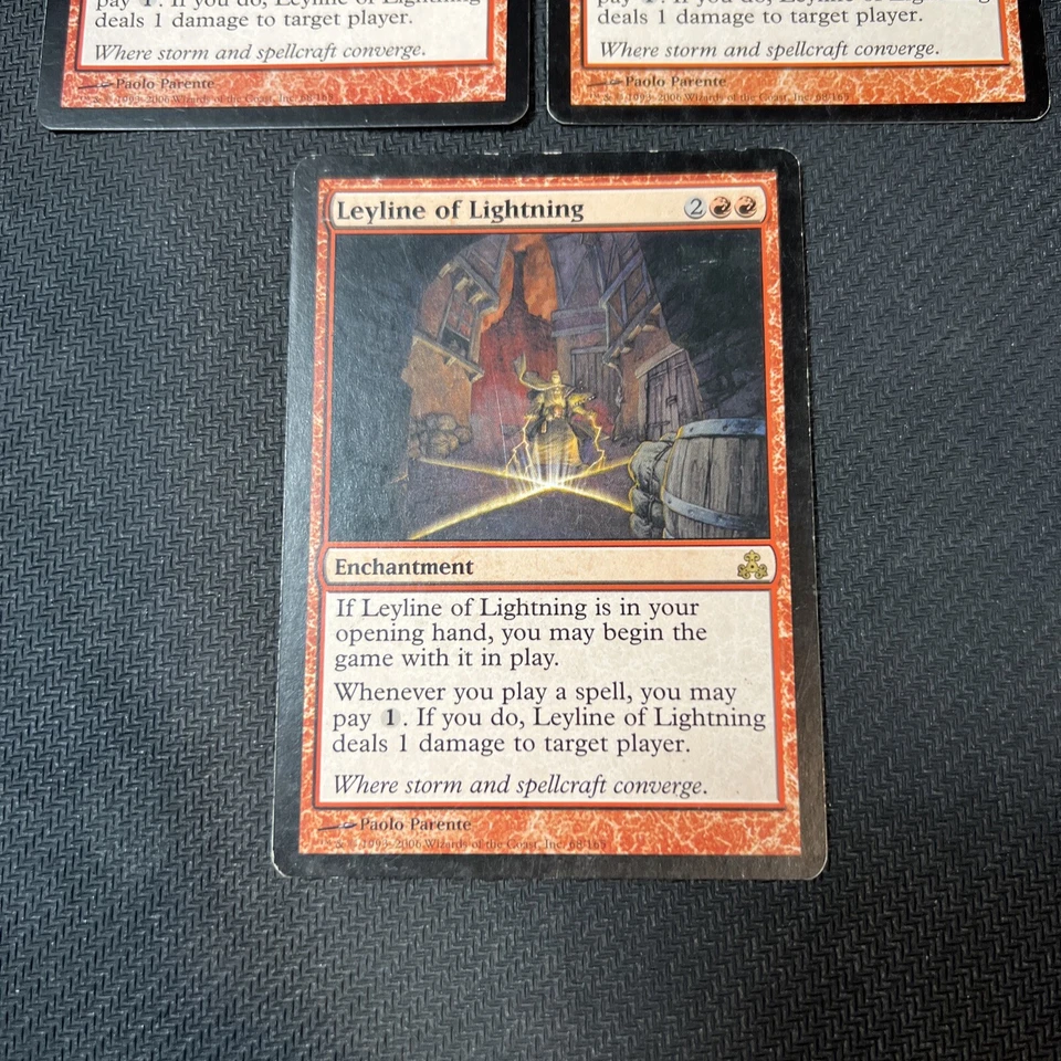Leyline of Lightning Magic The Gathering Mtg Rare Guildpact Card 3 - Image 2 of 4