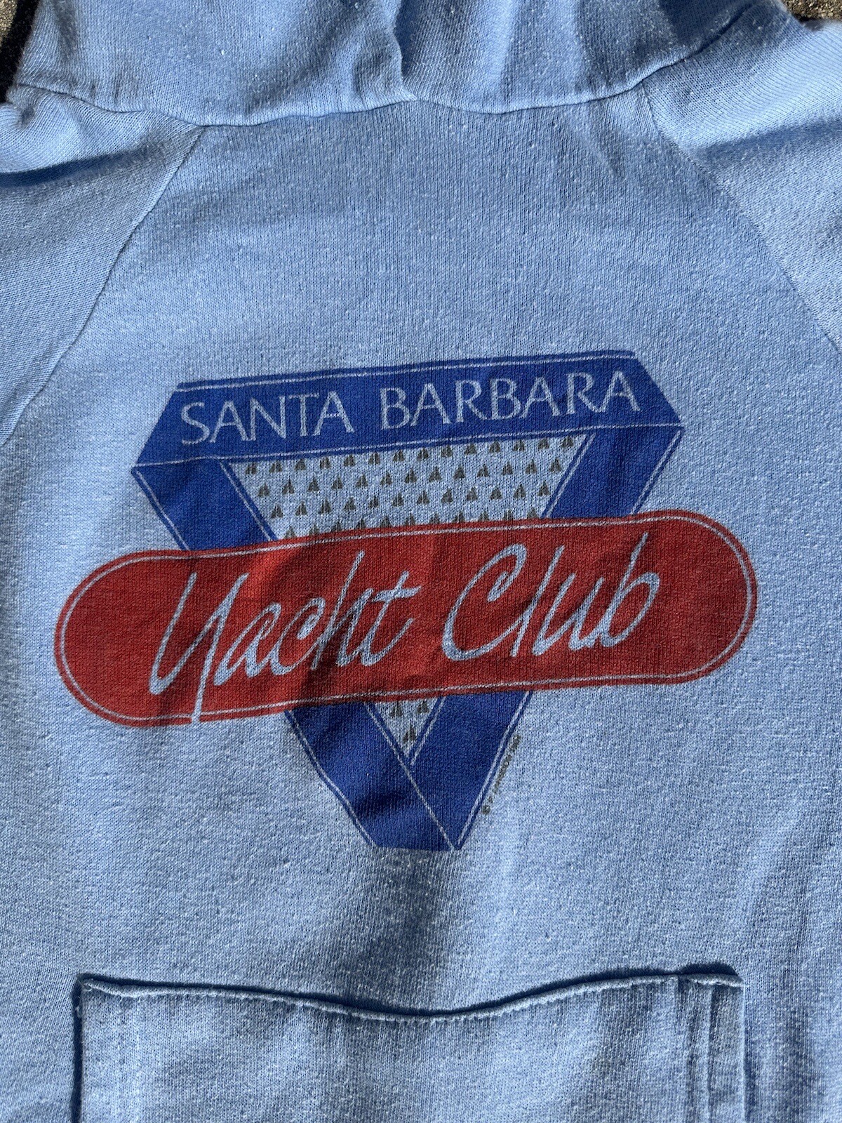 Santa Barbara Hoodie - Vintage Surf Design Pullover