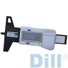 Aircraft Tire Tread Depth Gauge standard metric DIGITAL Fraction indicator 0-1"
