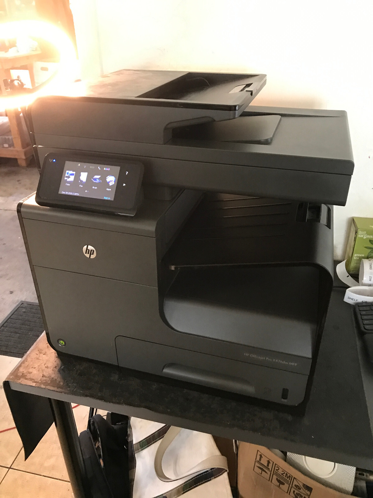 HP Officejet Pro X576dw mfp AllInOne Color Printer Tested 128551 Page