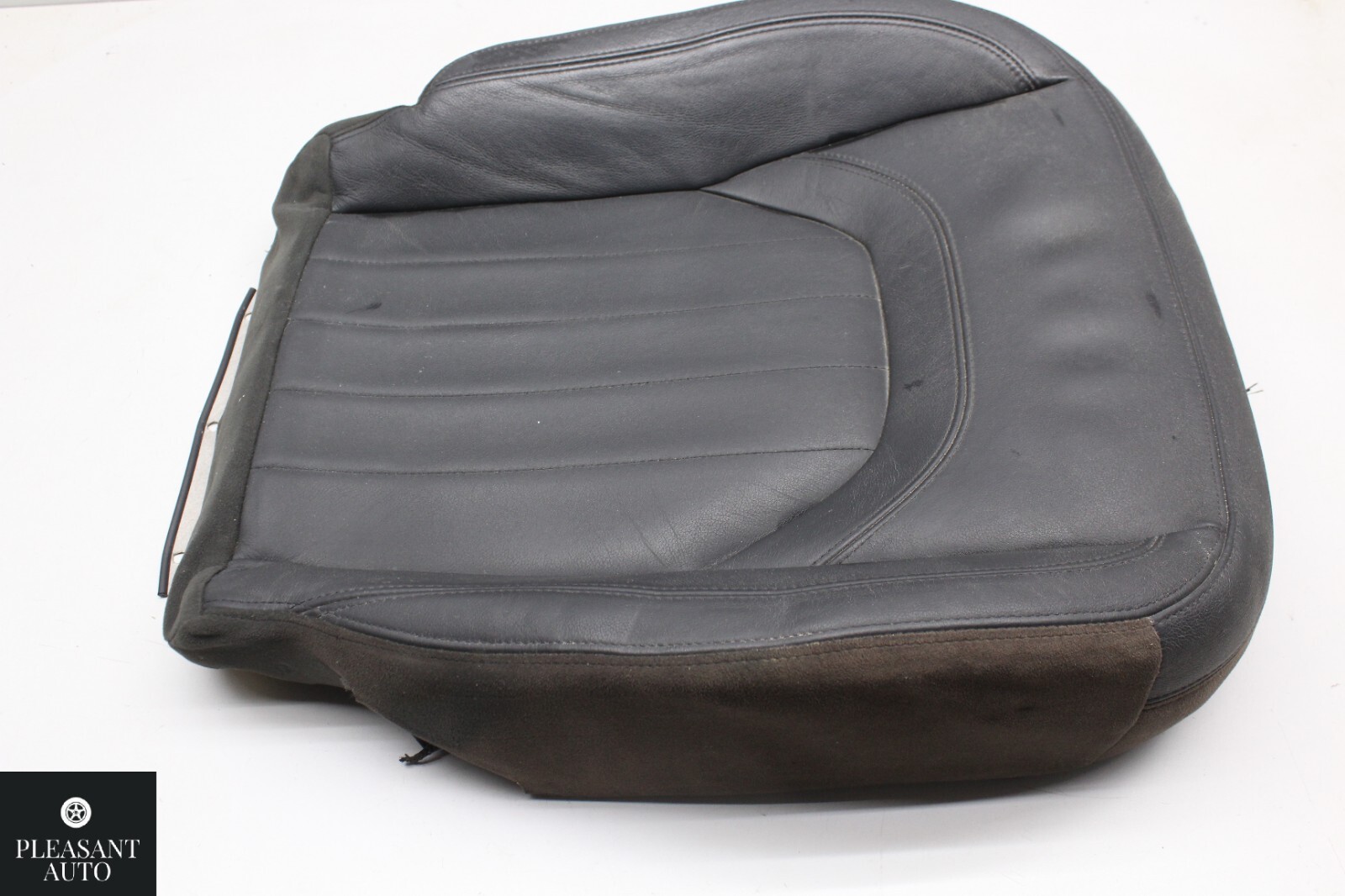 13-16 MASERATI QUATTROPORTE M156 FRONT LEFT LOWER HEATED SEAT CUSHION LEATHER