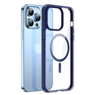 DUX DUCIS Clin2 Clear Tough mit MagSafe Hülle für Apple iPhone 14 Pro - Blau