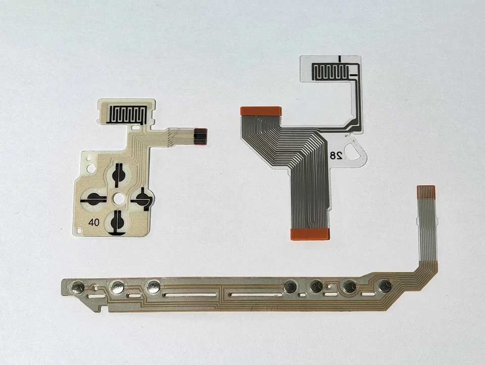 Sony PSP 1000 Left Right Volume Home Select Buttons Ribbon Flex Cables