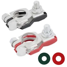 Premium Battery Terminal Connectors for Nissan Positive and Negative 1 pair G...