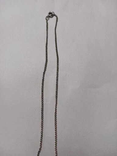 ÁMBAR Y CRISTAL FLOR Dije Colgante y Collar Cadena PLATA 18" Foto 4 de 4