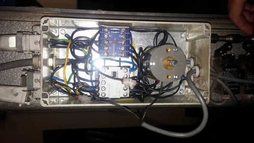 Schaltkasten leer Steuerkasten Steuerung Schaltgehäuse control unit box Nußbaum - Picture 6 of 7