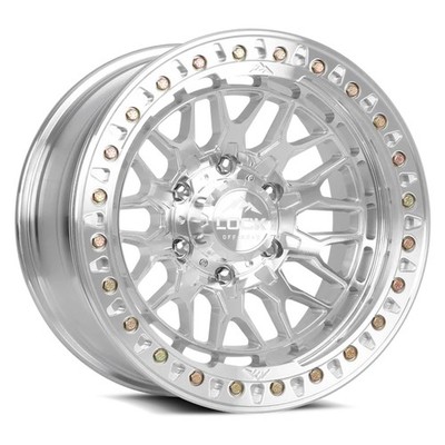 Lock Off-Road INVADER FORGED BEADLOCK  17X9 6X139.7 +0mm W/ Machine Ring 17 Inch