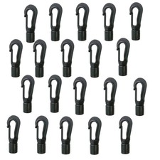 10/20X Bungee Rope Plastic Hooks Elstic Cord Terminal Ends Kayak for 5-8mm bunge
