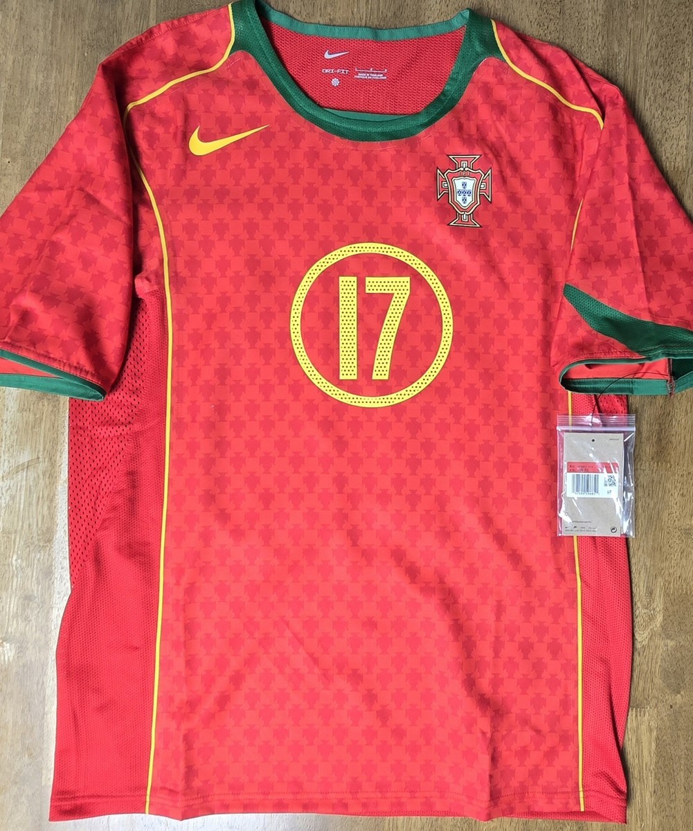 Nike Portugal 2004 Reissue ユニフォーム Nike Portugal Men's 2004 Re-Issue Total 90 Luís Figo Jersey