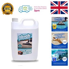 5L Plush Low Foam Carpet Cleaner - Odor Remover for Safe and Fresh Carpets 6.00 per litre