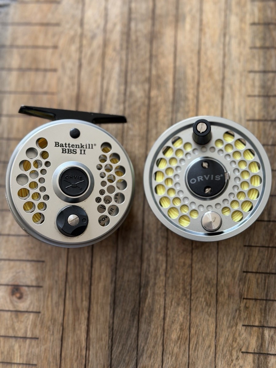 Orvis Battenkill BBS II Fly Reel Wt 3/4/5 Made in England. | eBay