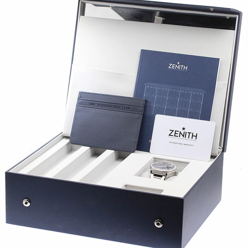 Zenith Defy Midnight 16.9200.670 Automatic 35mm Box Papers Blue Women's Watch