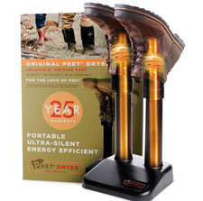 PEET Original Electric Shoe Boot Dryer Color Black 2 Shoe Portable USA