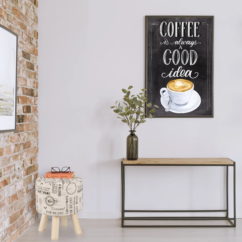 Sitzhocker Sitzpouf Beistellhocker Fußhocker creme rund gepolstert cremefarben - Bild 2 von 4