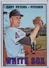 1967 Topps #310 Gary Peters in EX Condition White Sox