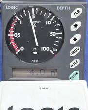 Vdo Logic Depth Instrument Display W Cover- N 01 410 401