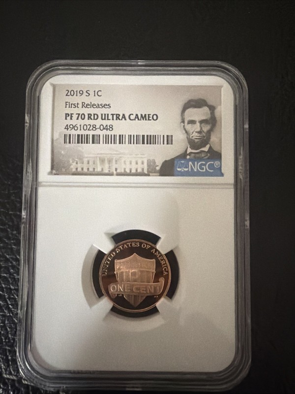 2019-S Proof Lincoln Cent NGC PF70 RD ULTRA CAMEO  Lincoln Label First Releases