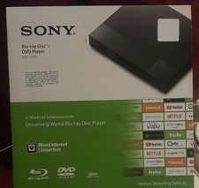 Sony BDP-S1700 Blu-Ray DVD/CD Player w/Remote AC Adapter HDMI Cable OB-Tested