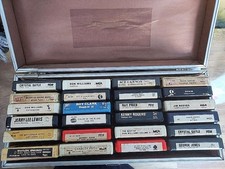 Vintage 8 Track Tape Case  24 Country Music Tapes