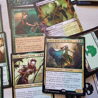 Beginner Commander Magic Deck Fun EDH Lathril Blade of the ELVES Tribal ELF