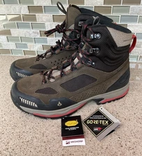 Vasque Mens 9.5 Breeze Mid GTX Goretex Waterproof Hiking Boot Brown Olive/Bossa