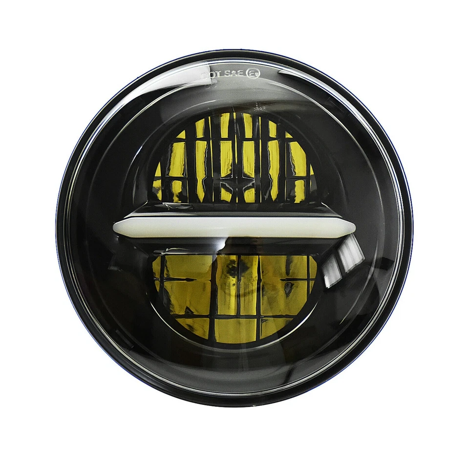 Faro LED moto con soporte para Honda XL 125 100 150 185 250 500 600 750 Foto 2 de 4