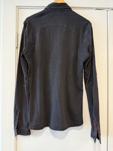 Ralph Lauren BLACK LABEL 100% Cotton Heavy Long Sleeve Shirt Sz M - Picture 2 of 11