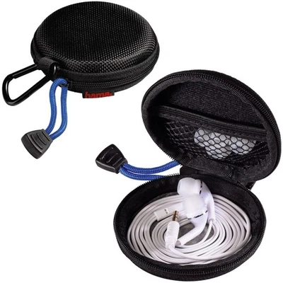 Hama Kopfhörer Tasche Case In-Ear Headset Schutz-Hülle Hardcase Aufbewahrung Bag