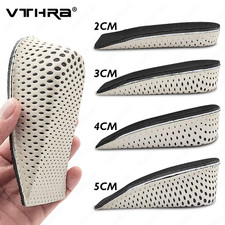 Half Shoe Insoles Heel Insert Sport Cushion Height Increase EVA Memory Foam Heel