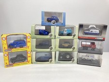 Twelve 1:76 Scale 00 Gauge Model Vehicles Oxford, Trackside, Classix - All Boxed
