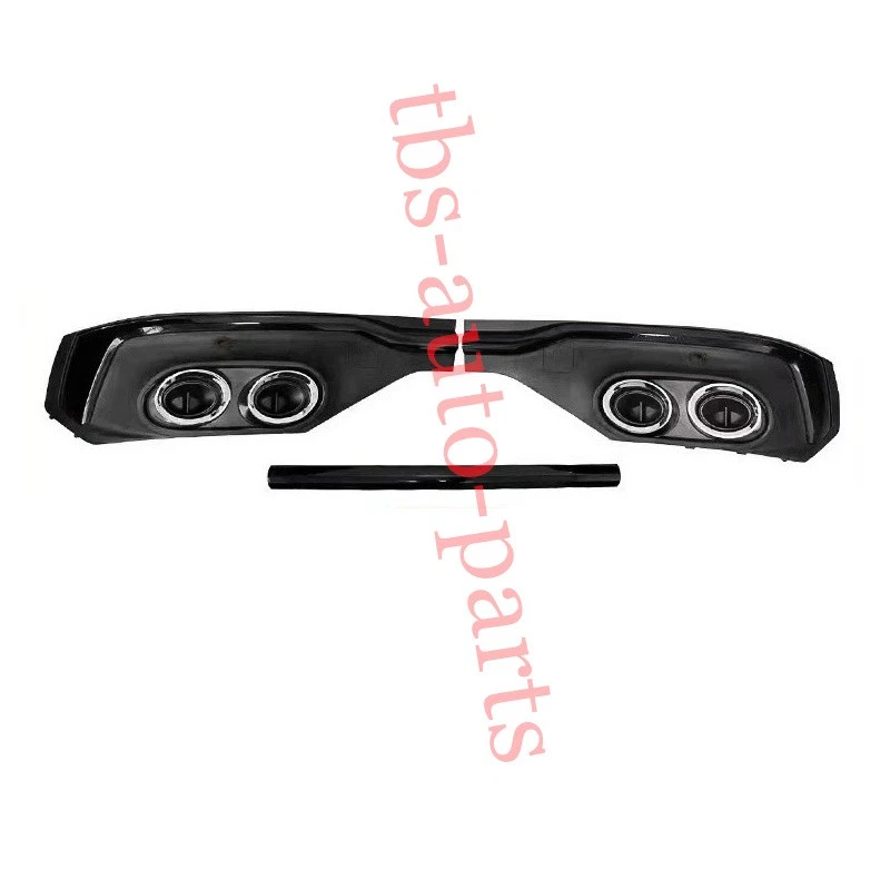 3PCS Rear Bumper Lip Upgrade Sport Style Fit For Audi Q5 Sportback 2021-2023 - Изображение 2 из 4