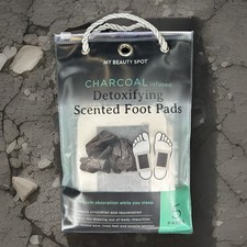 My Beauty Spot Charcoal Infused Detoxifying Scented Foot Pads 5 Pairs