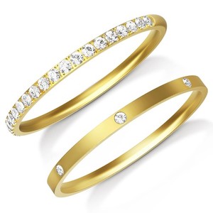 Authentic 2-Pack 14K Gold Plated Stacking Rings for Oura Ring 5/Oura Ring Gen 4/Oura Ri...