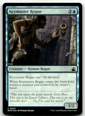 Keymaster Rogue #47 (Foil) (NM) Ravnica Remastered RVR Magic MTG