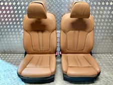 BMW 5 G30 G31 G32 KOMFORT Sitze Seats Massage Erhitz Dakota Cognac Exklusiv Naht