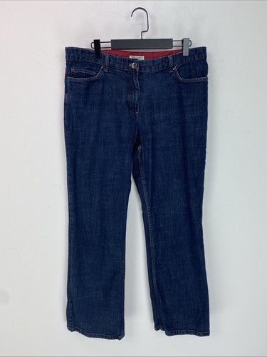 Toast Straight Leg Blue Jeans 5 Pocket Mid Rise Cotton Blend Size 16 - Picture 1 of 7