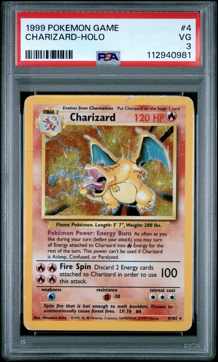 how much is original holographic charizard card worth Charizard Pokémon TCG Holo Rare Base Set Individual Collectible Card Game  Cards for sale