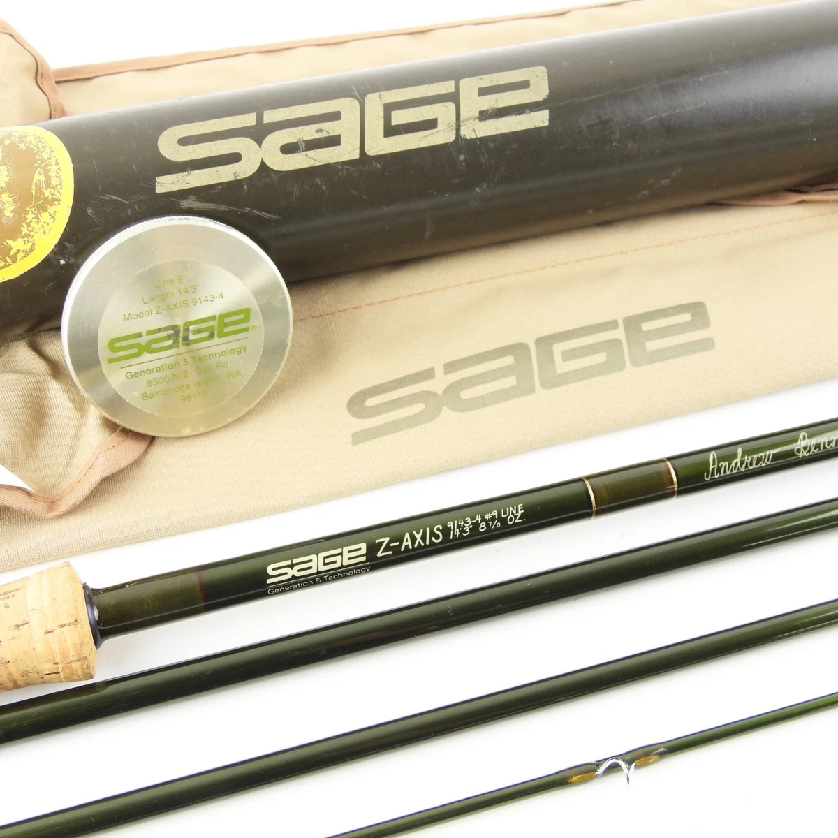 Sage Z Axis Fly Fishing Rods | eBay