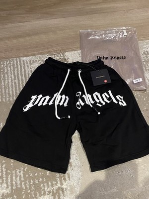 Palm Angels schwarze Herrenshorts - Medium - neu mit Etikett
