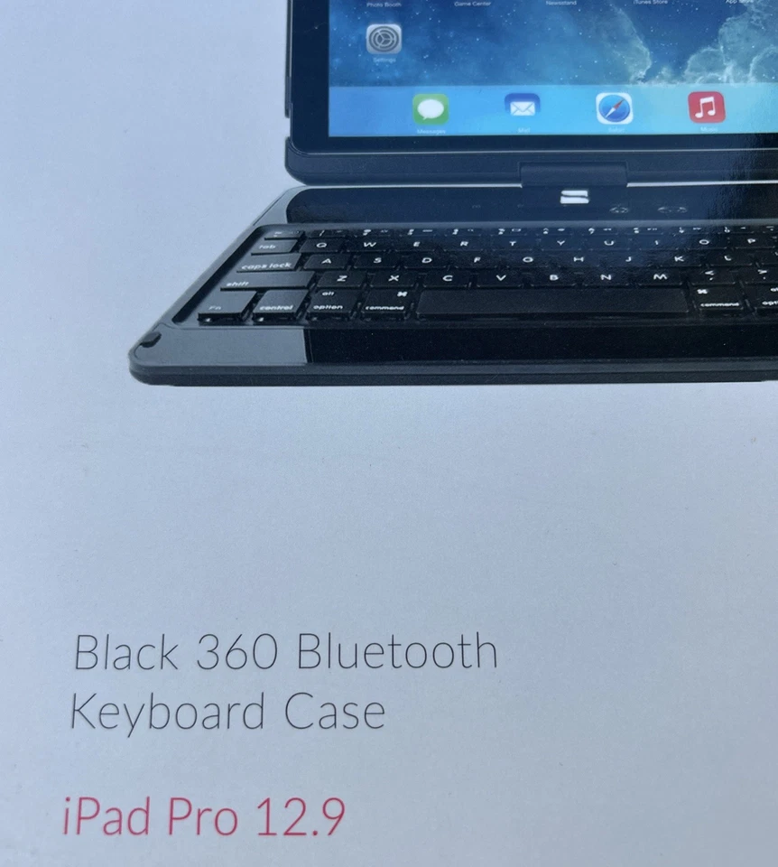 Snugg 360 Rotatable Keyboard Case for iPad Pro 12.9" - Image 3 of 4