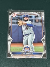 2023 Bowman Jose Peroza BLACK PATTERN /15