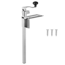 Heavy - duty manual tabletop can opener for cans up to 11.8 inches tall, height