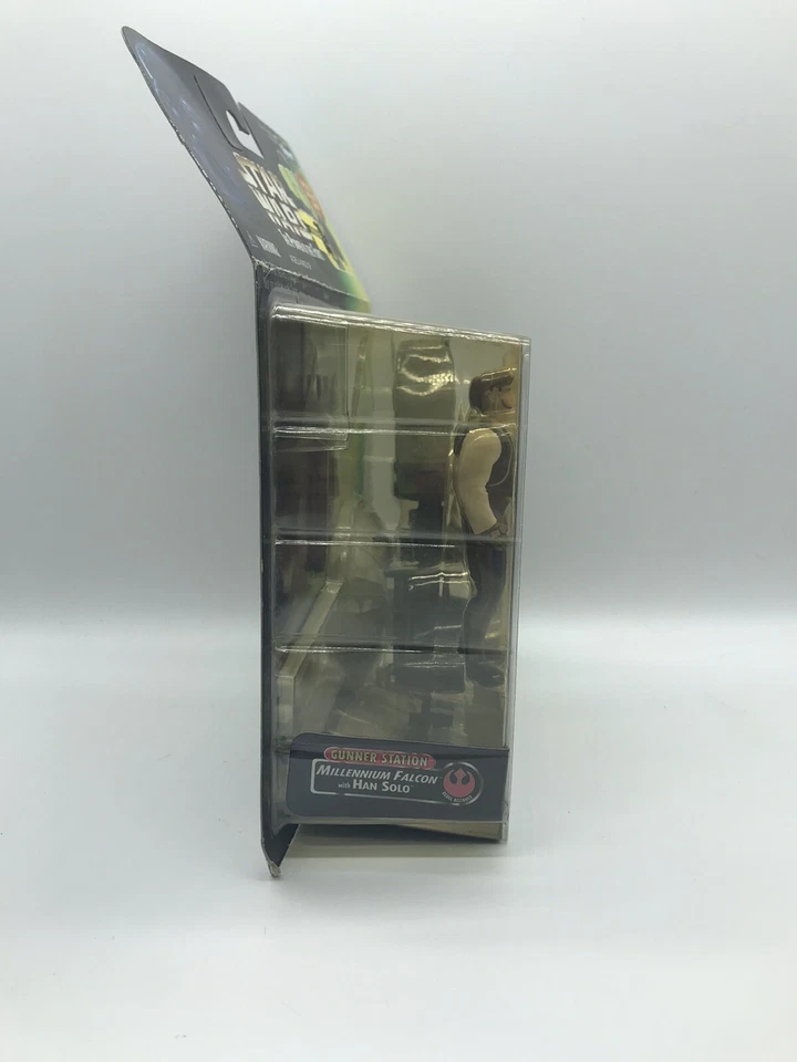 Figura de acción Star Wars The Power of the Force Gunner Station Halcón Milenario Foto 4 de 4