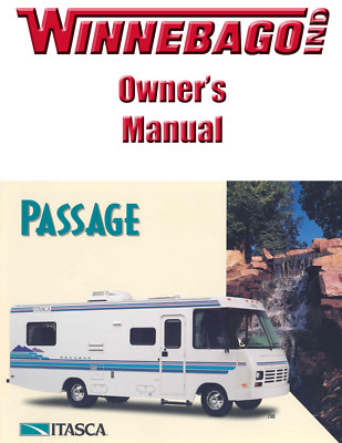1995  Winnebago Passage Home Owners Operation Manual User Guide