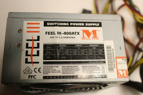 Alimentation MODE COM FEEL III-400ATX 400W