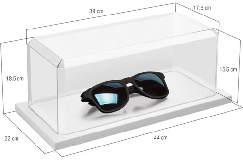 Hochwertige Vitrine für Modellautos 23cm/33cm/39cm 1:24 1:18 1:15 sw./ws. Boden - Bild 10 von 22
