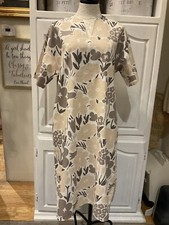 Marimekko Uniqlo Dress Tunic Short Sleeves Floral Print NWOT’S XS