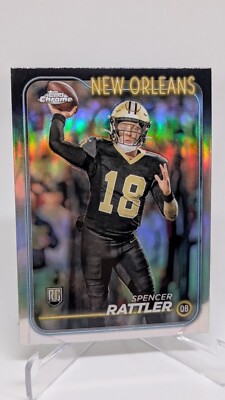 2024 Topps Chrome Football Pick From List! Refractor QTY DISCOUNT