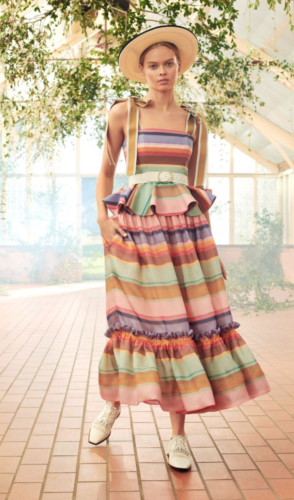 BNWT Zimmermann Lovestruck Rainbow Skirt, Size 1, AU 8-10, RRP $1100