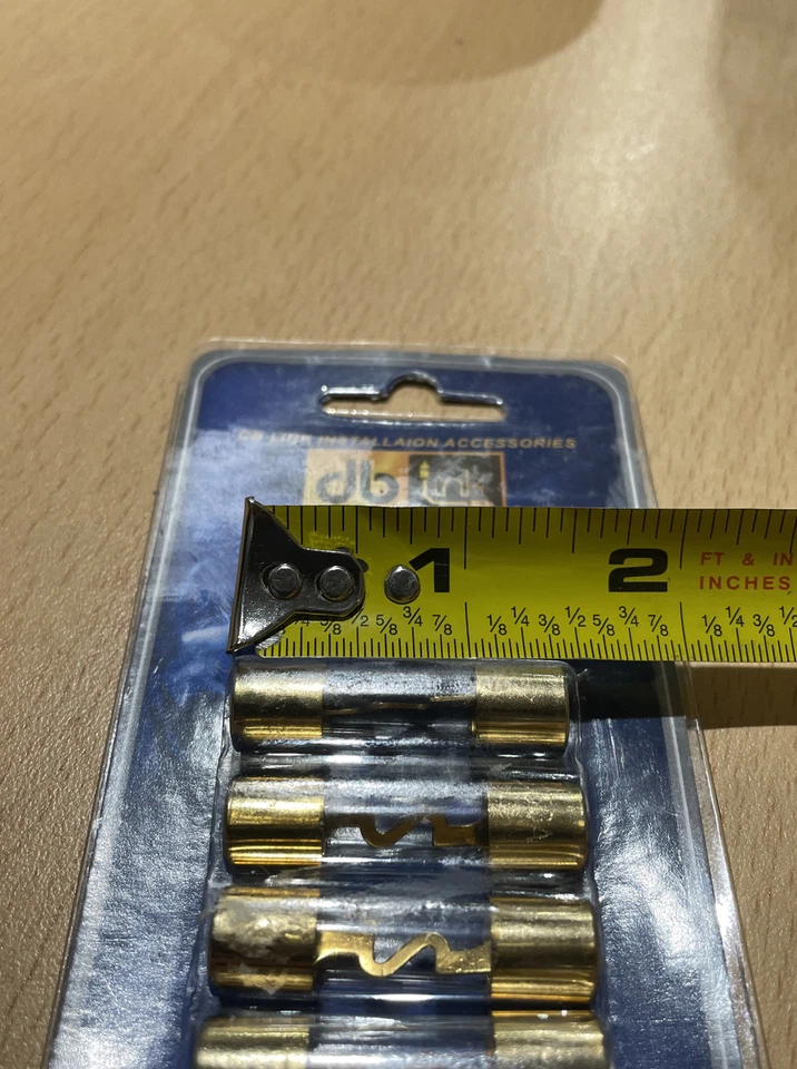 Db Link AGU50 Gold Plated Fuses, 4-Pack - Image 3 of 3